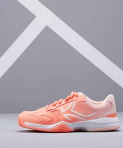 ARTENGO Kids' Tennis Shoes TS560 Fluo peach -Artengo Kids Online Store k810db21e78245b44af1fe4c539102465 scaled