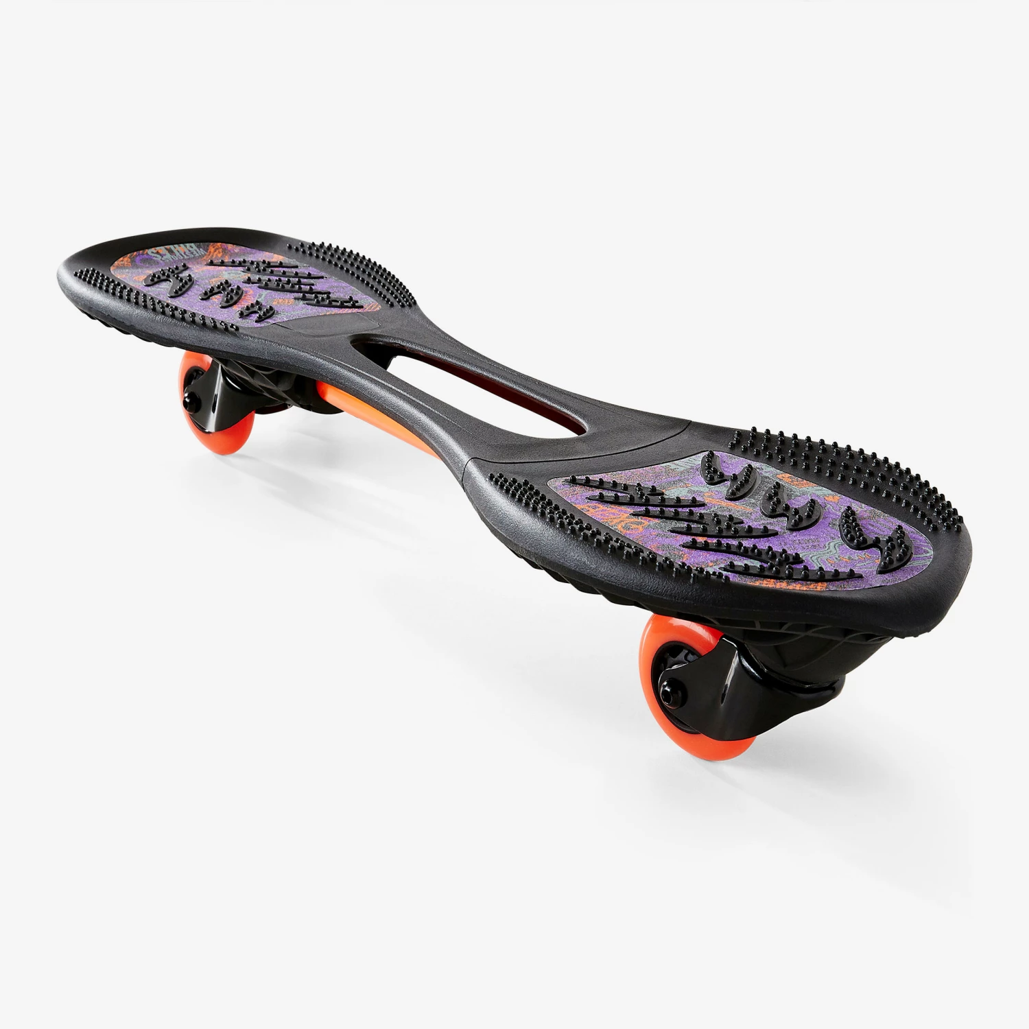 OXELO WB120 Beginner Waveboard BLACK/PURPLE 2 OXELO WB120 Beginner Waveboard BLACK/PURPLE - Image 2