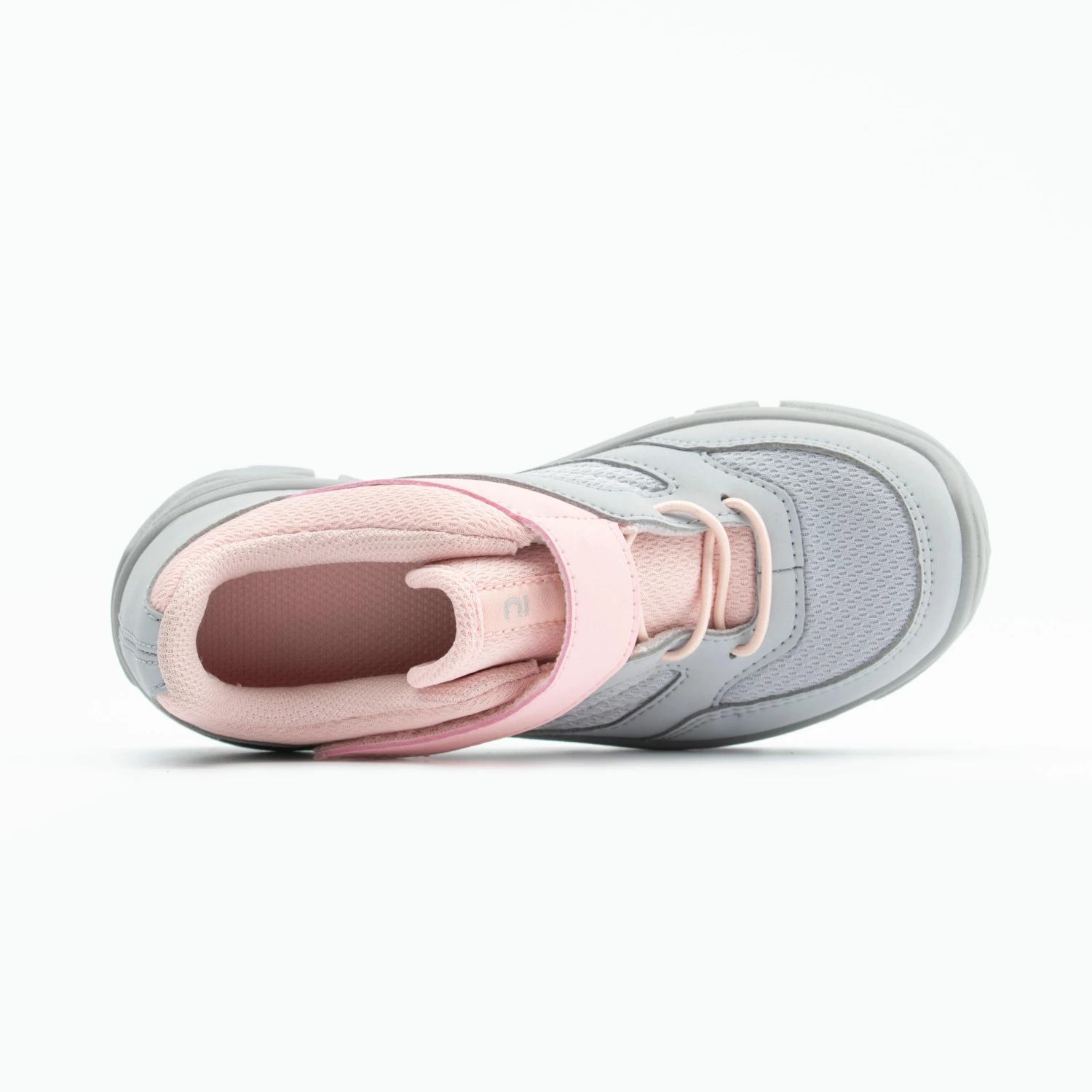 QUECHUA VELCRO MOUNTAIN HIKING SHOES Pale grey/Desert rose 7 QUECHUA VELCRO MOUNTAIN HIKING SHOES Pale grey/Desert rose - Image 7