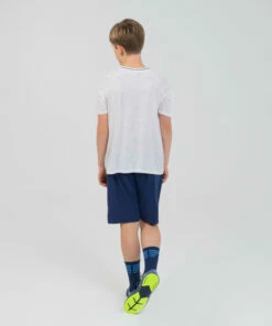 KALENJI KIPRUN Care Kids' running and athletics short-sleeved T-shirt Galaxy blue/Slate blue -Artengo Kids Online Store k85daefbe920f9d018a3f100cf2d9e40a