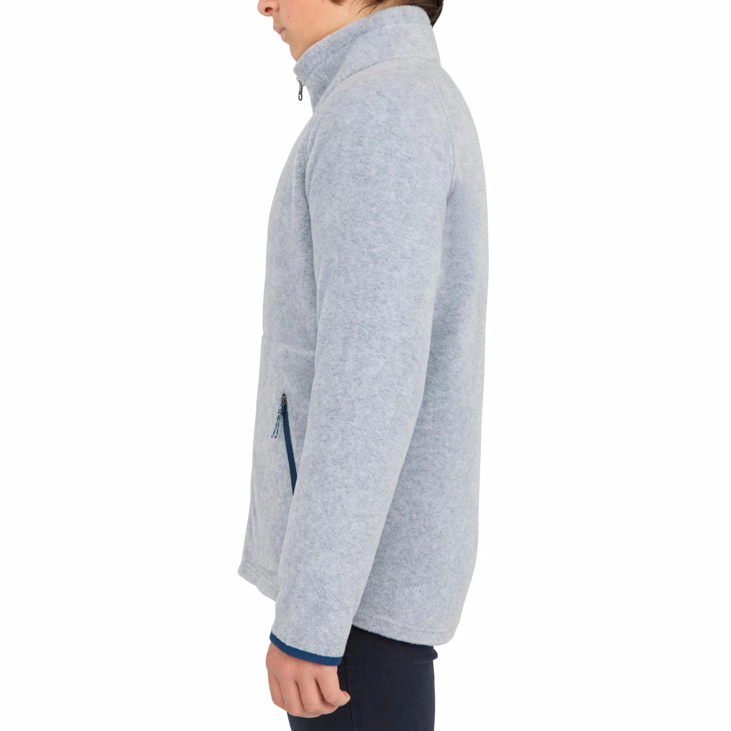 TRIBORD Girls’ warm eco-design fleece sailing jacket 100 7-8years/4'-4'2" 6 TRIBORD Girls’ warm eco-design fleece sailing jacket 100 7-8years/4'-4'2" - Image 6