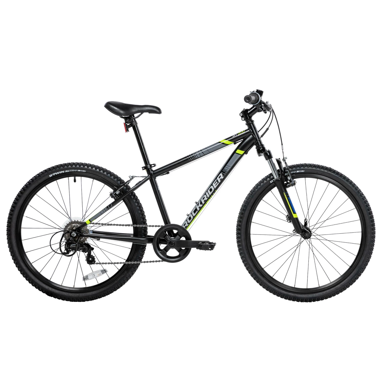 BTWIN 24" ST 500 Kid MTB BLACK 2 BTWIN 24" ST 500 Kid MTB BLACK - Image 2
