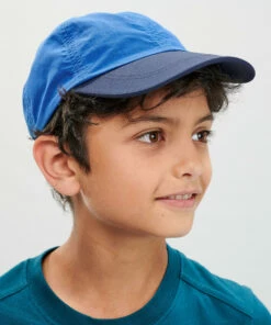 QUECHUA Kids' Hiking Cap MH100 Deep blue/Navy blue 9 QUECHUA Kids' Hiking Cap MH100 Deep blue/Navy blue -Artengo Kids Online Store k8806ac8ddb339ee8eb94616549313b62