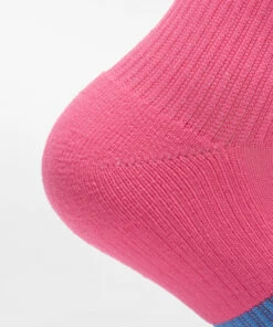 KALENJI Kids' Socks AT 500 Mid 2-Pack Galaxy blue/FLUO RED -Artengo Kids Online Store k8a4b2456491c1d135f54da03fc9a5cfd