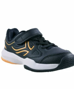 ARTENGO Kids' Tennis Shoes TS530 BLACK