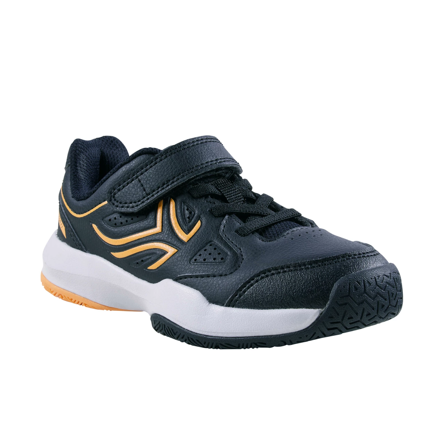 ARTENGO Kids' Tennis Shoes TS530 BLACK 1 ARTENGO Kids' Tennis Shoes TS530 BLACK