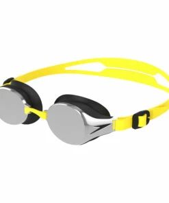 SPEEDO HYDROPURE JUNIOR (AGED 6-14) MIRROR GOGGLES GOLDEN GLOW / BLACK / CHROME BLACK/GOLD