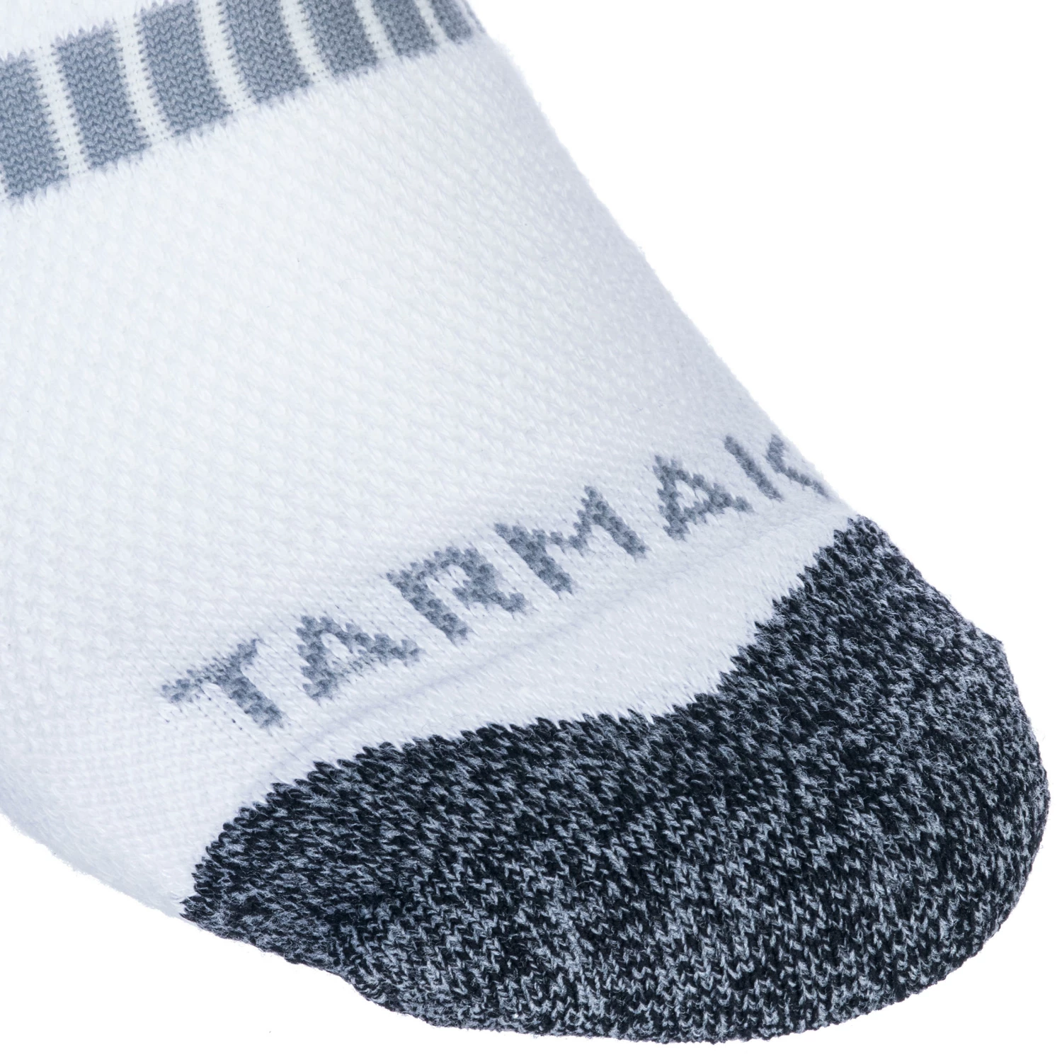 TARMAK Kids' Mid Basketball Socks For Intermediate Players Twin-Pack BLACK/Dark grey 7 TARMAK Kids' Mid Basketball Socks For Intermediate Players Twin-Pack BLACK/Dark grey - Image 7