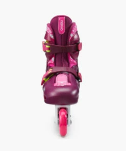OXELO Play 5 Kids' Inline Skates (3 Adjustable Sizes) Magenta -Artengo Kids Online Store k8f5cc121e1d9e797b9f16a0d6b24fd93