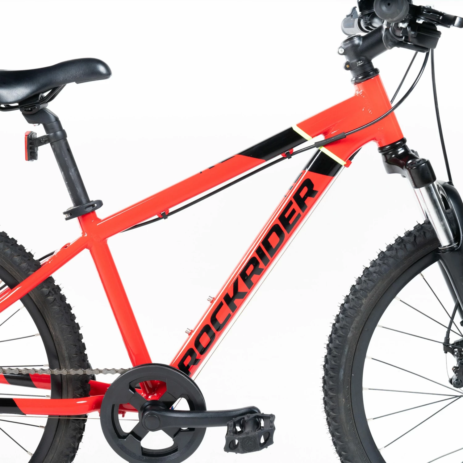 BTWIN 24" ST 900 Kid MTB Aluminium Bright red/BLACK/Fluo lime yellow 15 BTWIN 24" ST 900 Kid MTB Aluminium Bright red/BLACK/Fluo lime yellow - Image 15