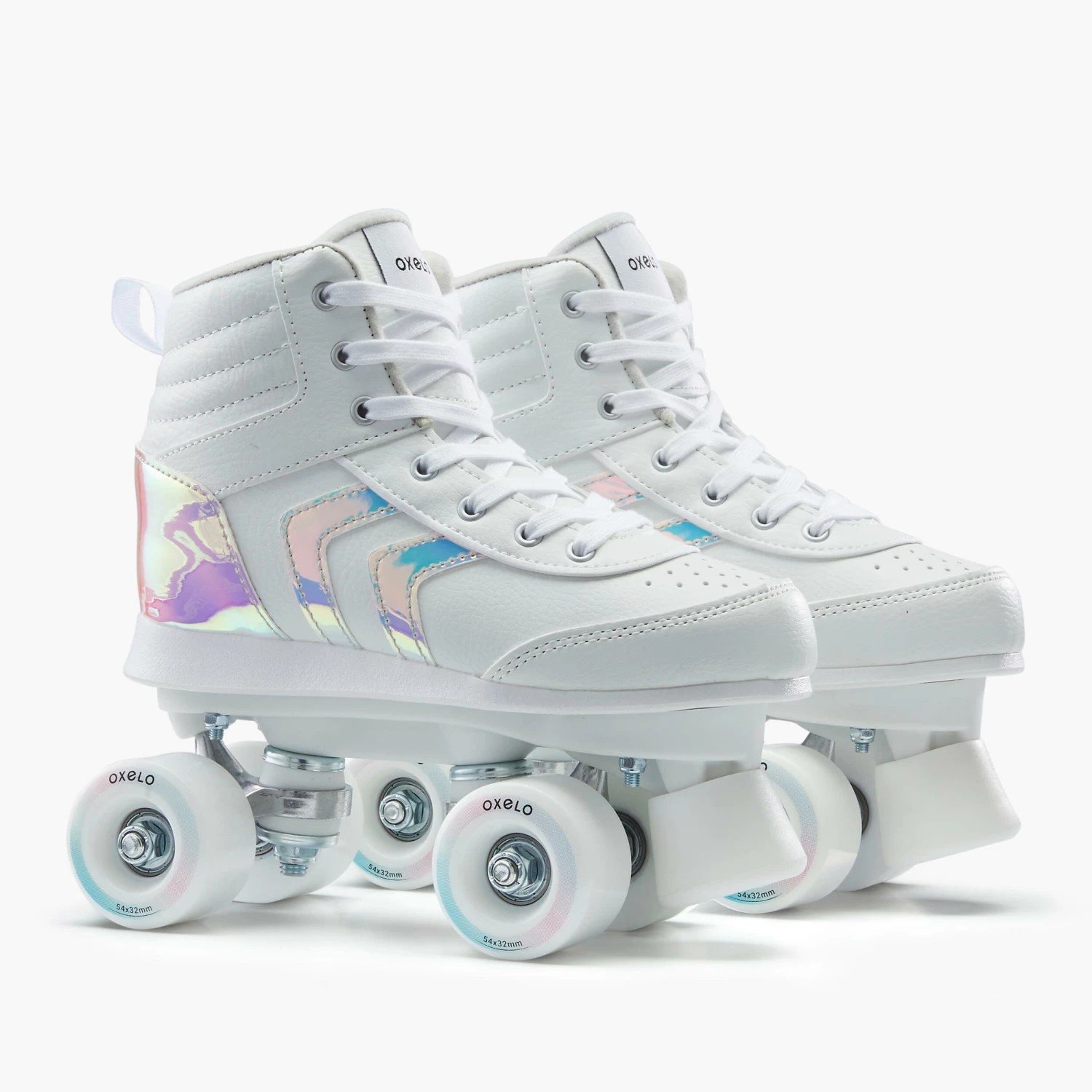 OXELO 100 JR Quad Roller Skates BLACK 6 OXELO 100 JR Quad Roller Skates BLACK - Image 6