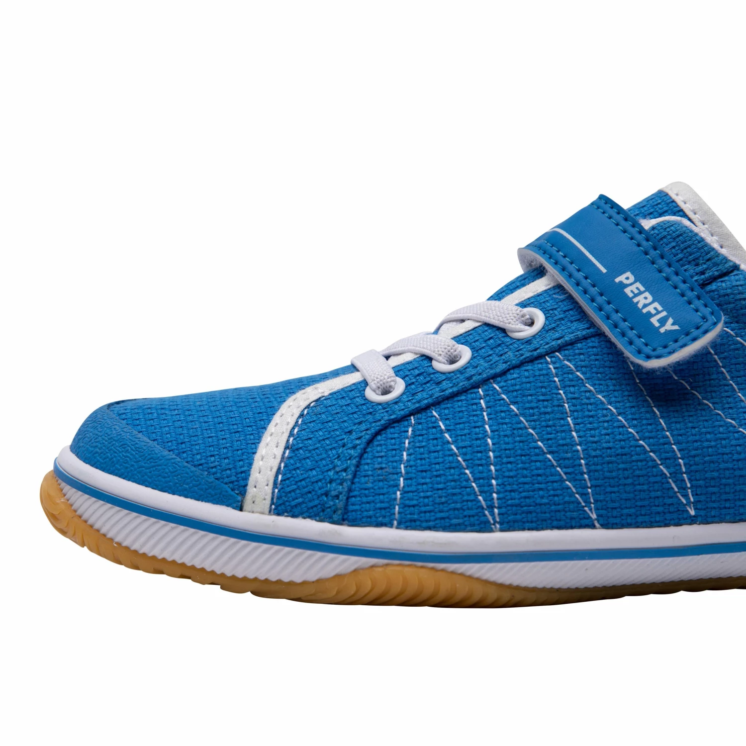PERFLY JUNIOR BADMINTON SHOES BS 100 BLUE Electric blue/Snow white 11 PERFLY JUNIOR BADMINTON SHOES BS 100 BLUE Electric blue/Snow white - Image 11