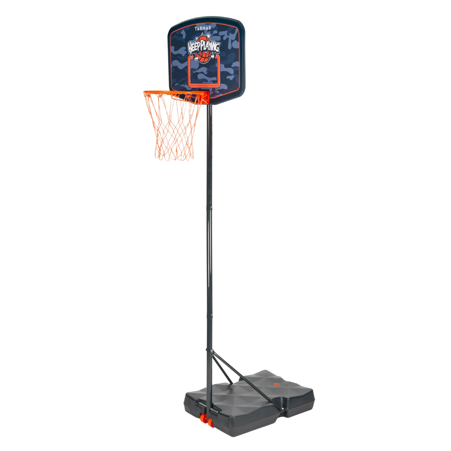 TARMAK B200 Kids' Basketball Hoop 1.6m-2.2m. Up to age 10 Galaxy blue 4 TARMAK B200 Kids' Basketball Hoop 1.6m-2.2m. Up to age 10 Galaxy blue - Image 4