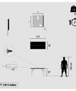 PONGORI PPT 130 Small Indoor Table Tennis Table Granite -Artengo Kids Online Store k971940ea1fd6fd8c630dbf860ac4c12f