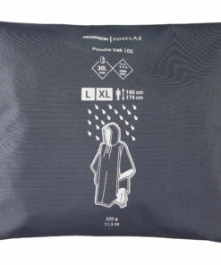 FORCLAZ Hiking Rain Poncho Abyss grey 19 FORCLAZ Hiking Rain Poncho Abyss grey -Artengo Kids Online Store k9b3cd667a147b1310599fe9f54d01417