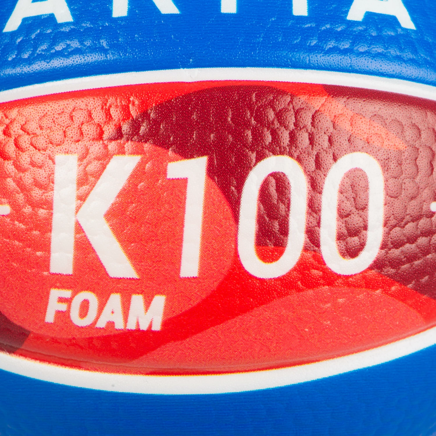 TARMAK K100 Foam. Kids' Size 1 Mini Foam Basketball. Up to age 4. Chlorophyll green/BLUE 5 TARMAK K100 Foam. Kids' Size 1 Mini Foam Basketball. Up to age 4. Chlorophyll green/BLUE - Image 5
