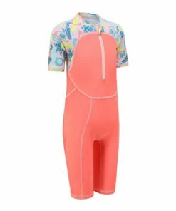 NABAIJI Girl's Swimming Shorty Fluo peach/PINK