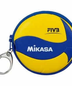 MIKASA Mikasa Volleyball Coin Purse YELLOW/BLUE