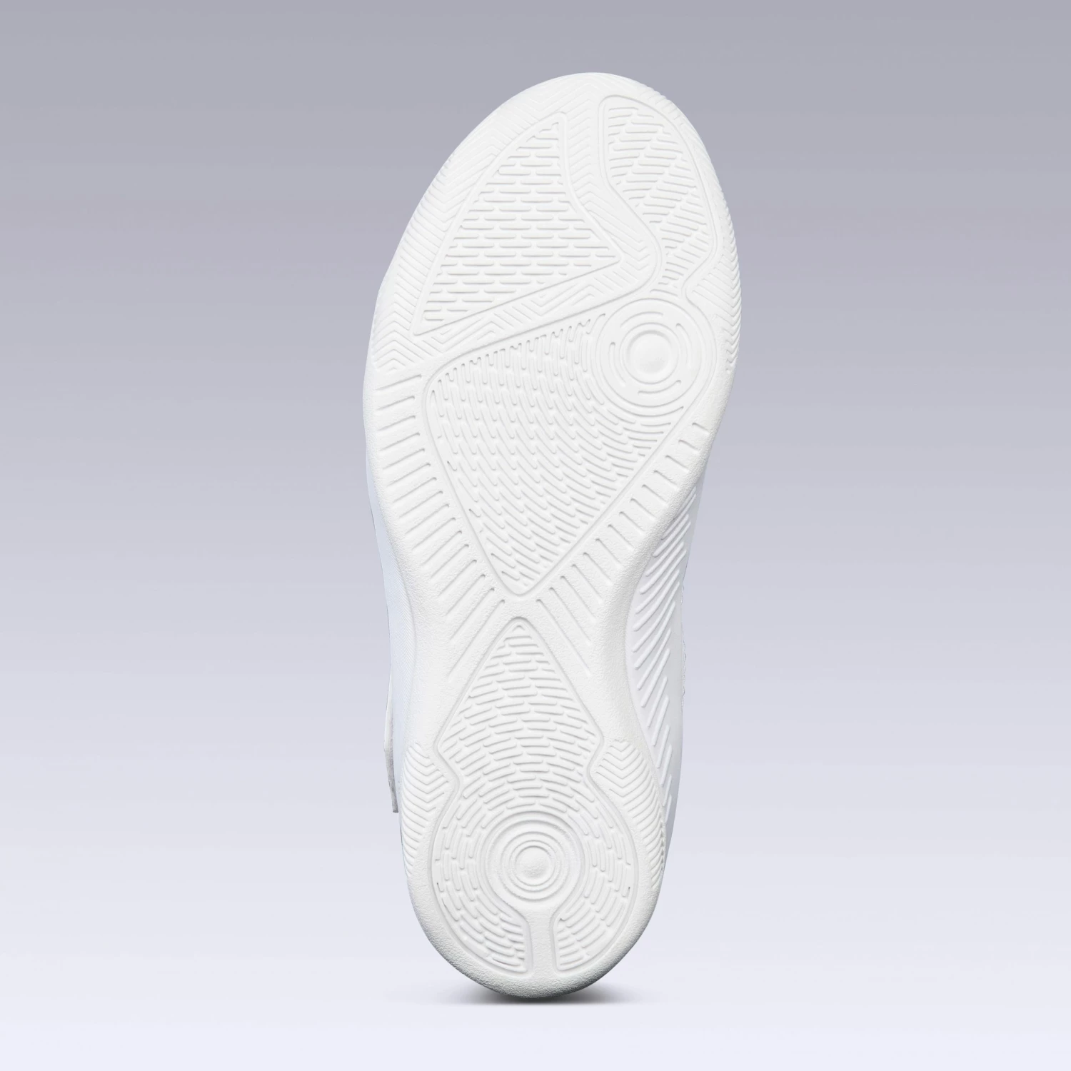 KIPSTA Eskudo 500 Kids' Futsal Boots Snow white/Snow white 4 KIPSTA Eskudo 500 Kids' Futsal Boots Snow white/Snow white - Image 4