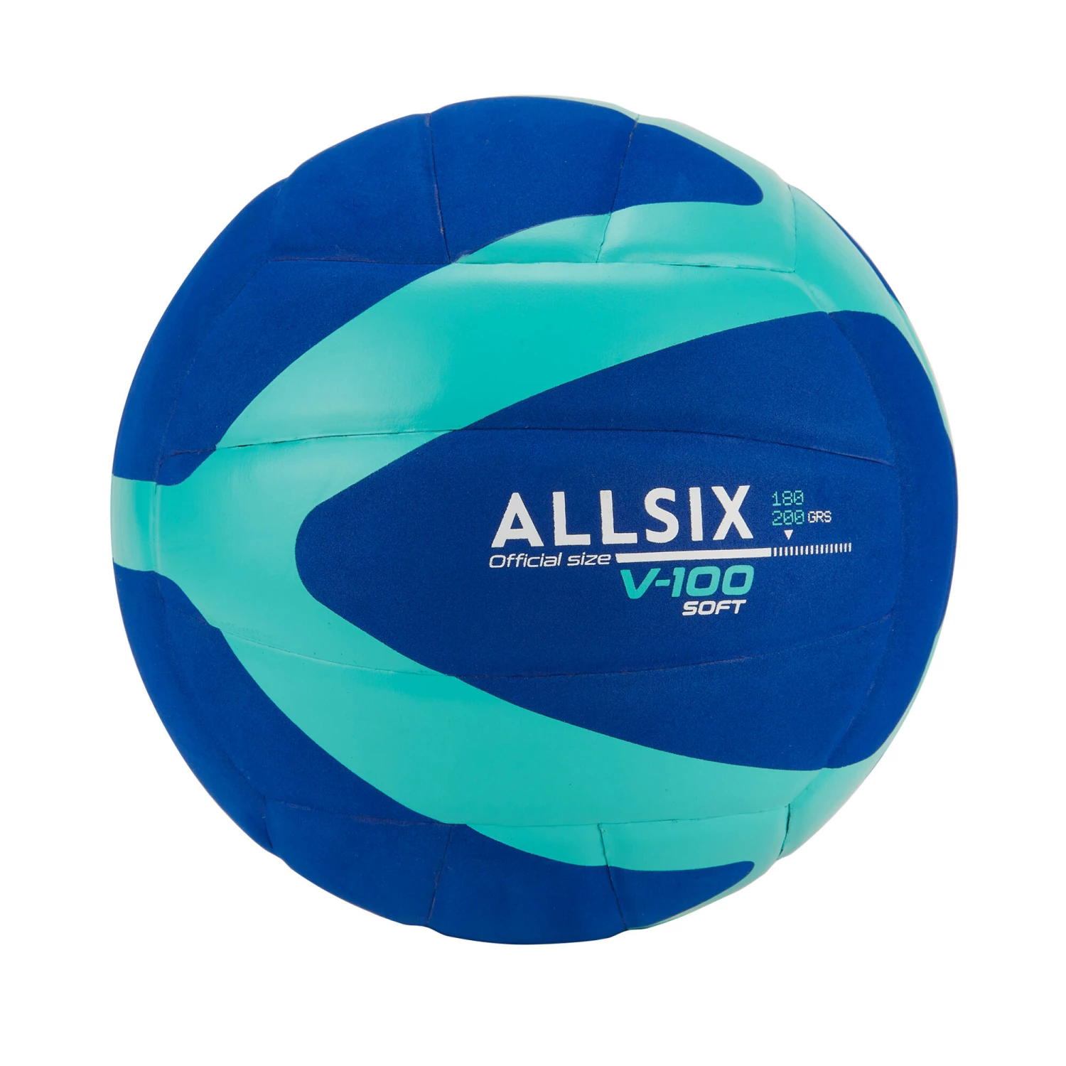 ALLSIX 180-200 g Volleyball for 4- to 5-Year-Olds V100 Soft 5 1 ALLSIX 180-200 g Volleyball for 4- to 5-Year-Olds V100 Soft 5