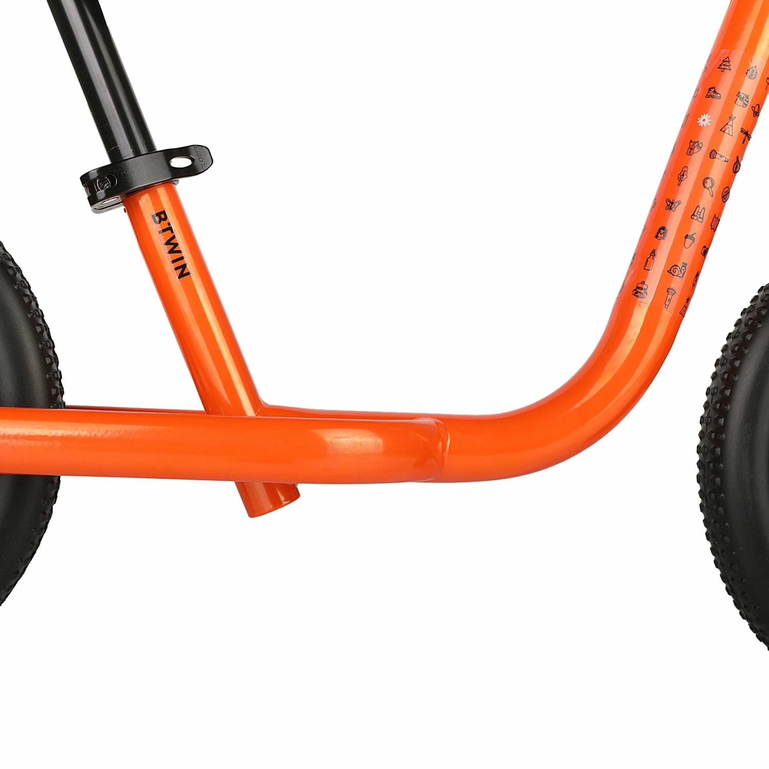 BTWIN 8618935 Blood orange/BLACK/BLACK 8 BTWIN 8618935 Blood orange/BLACK/BLACK - Image 8