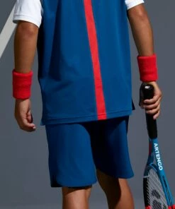 ARTENGO 500 Kids' Tennis Shorts Petrol blue -Artengo Kids Online Store ka25e446e4086c0c801c7a9777ce18fe0 scaled