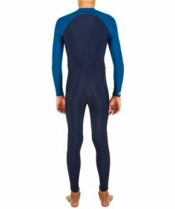 NABAIJI Boy's Swimming Wetsuit Swimsuit 100 Navy blue/Petrol blue -Artengo Kids Online Store ka2cb2427cd18a57907bf8f8dbc043c82 scaled