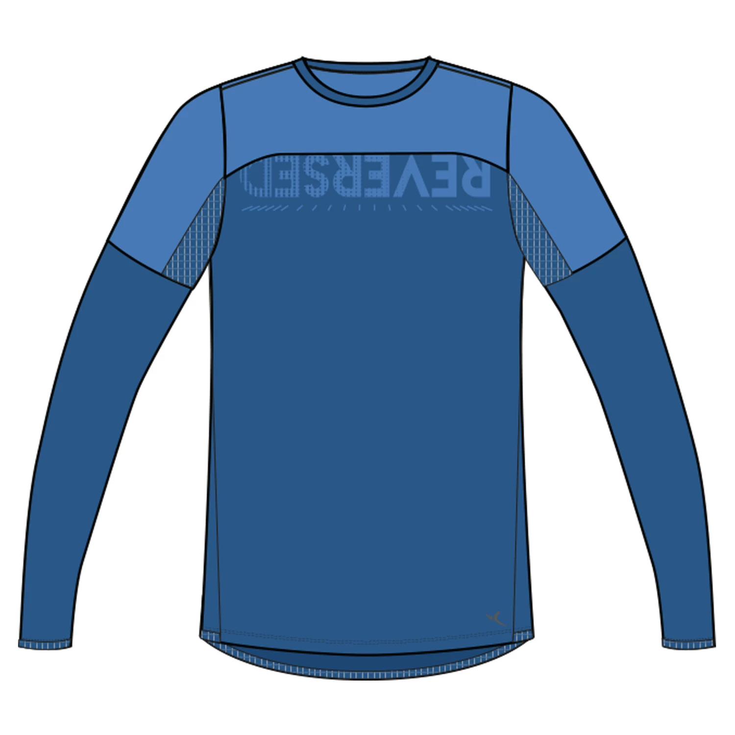 DOMYOS Kids' Long-Sleeved Cotton T-Shirt Royal blue/BLUE/Royal blue 1 DOMYOS Kids' Long-Sleeved Cotton T-Shirt Royal blue/BLUE/Royal blue