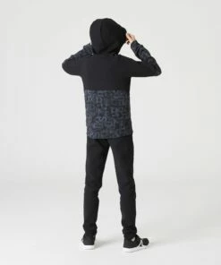 DOMYOS Boys' Warm Breathable Slim-Fit Zip-Pocket Cotton Gym Bottoms 500 BLACK -Artengo Kids Online Store ka4bcd6f800f44a94956faee28105fe69 scaled