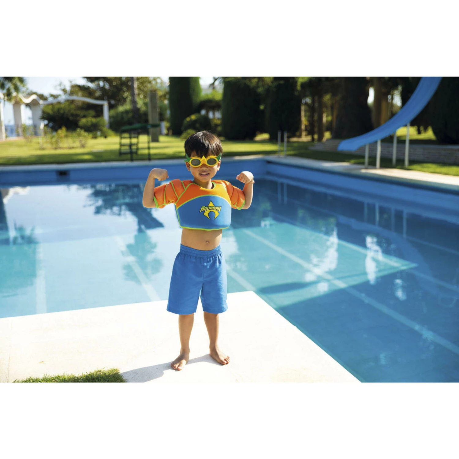 ZOGGS Aquaman Water Wings Vest Orange 2 ZOGGS Aquaman Water Wings Vest Orange - Image 2