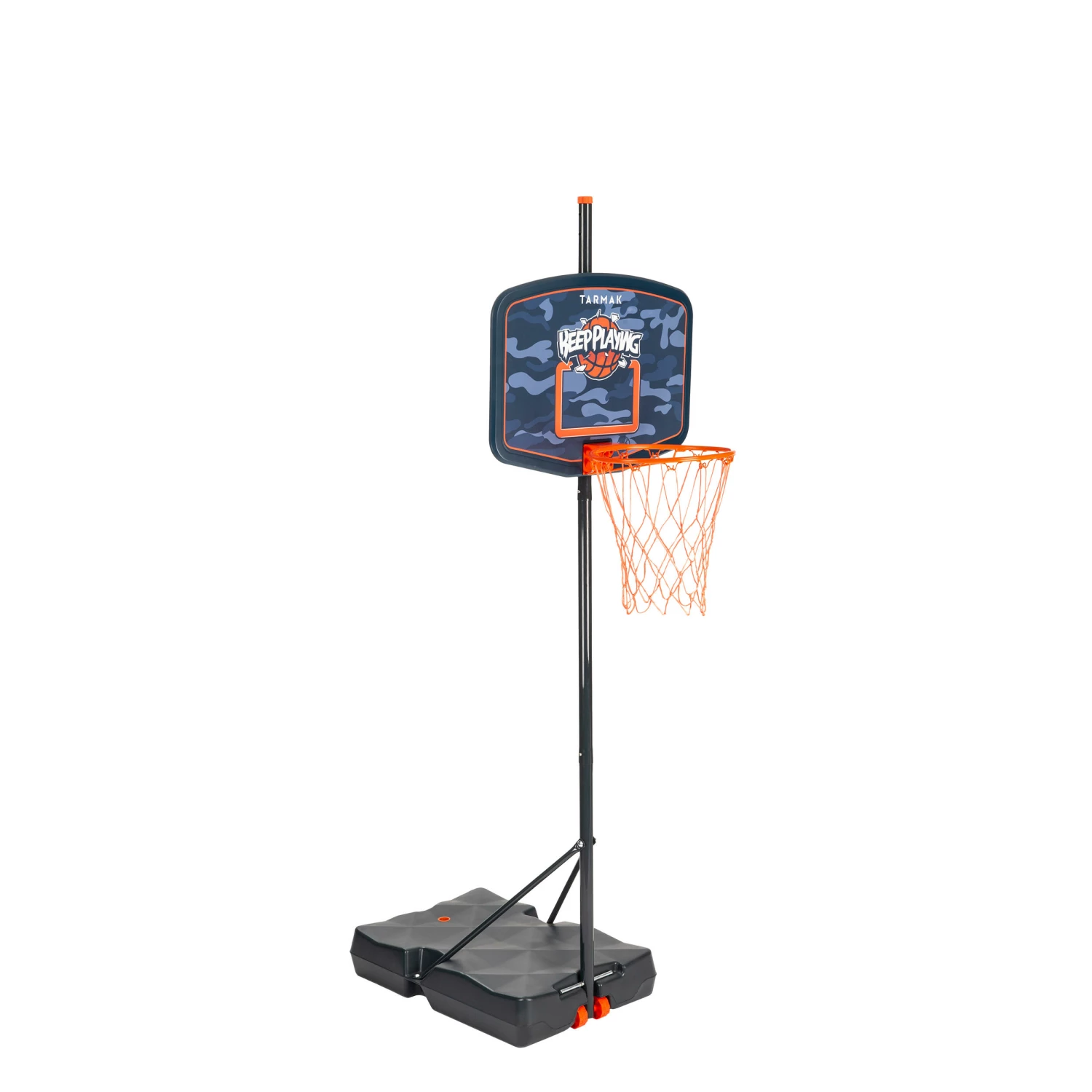 TARMAK B200 Kids' Basketball Hoop 1.6m-2.2m. Up to age 10 Galaxy blue 3 TARMAK B200 Kids' Basketball Hoop 1.6m-2.2m. Up to age 10 Galaxy blue - Image 3