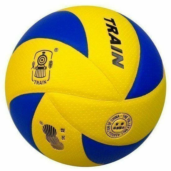 TRAIN Micro-Fiber PU Volleyball (Yellow/Blue) YELLOW 1 TRAIN Micro-Fiber PU Volleyball (Yellow/Blue) YELLOW