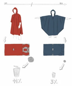 FORCLAZ Hiking Rain Poncho Abyss grey 23 FORCLAZ Hiking Rain Poncho Abyss grey -Artengo Kids Online Store ka8e2e603879fa2a3fb65d45c89ce7f30