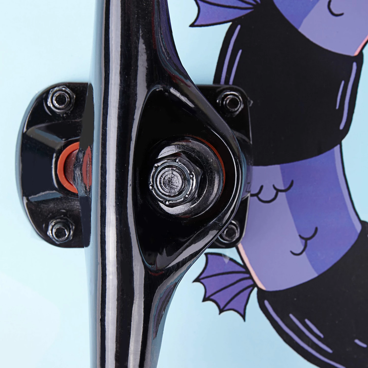 OXELO Kids' 5-7 Years Beginner Skateboard Mid 100 Fight Unique size 5 OXELO Kids' 5-7 Years Beginner Skateboard Mid 100 Fight Unique size - Image 5