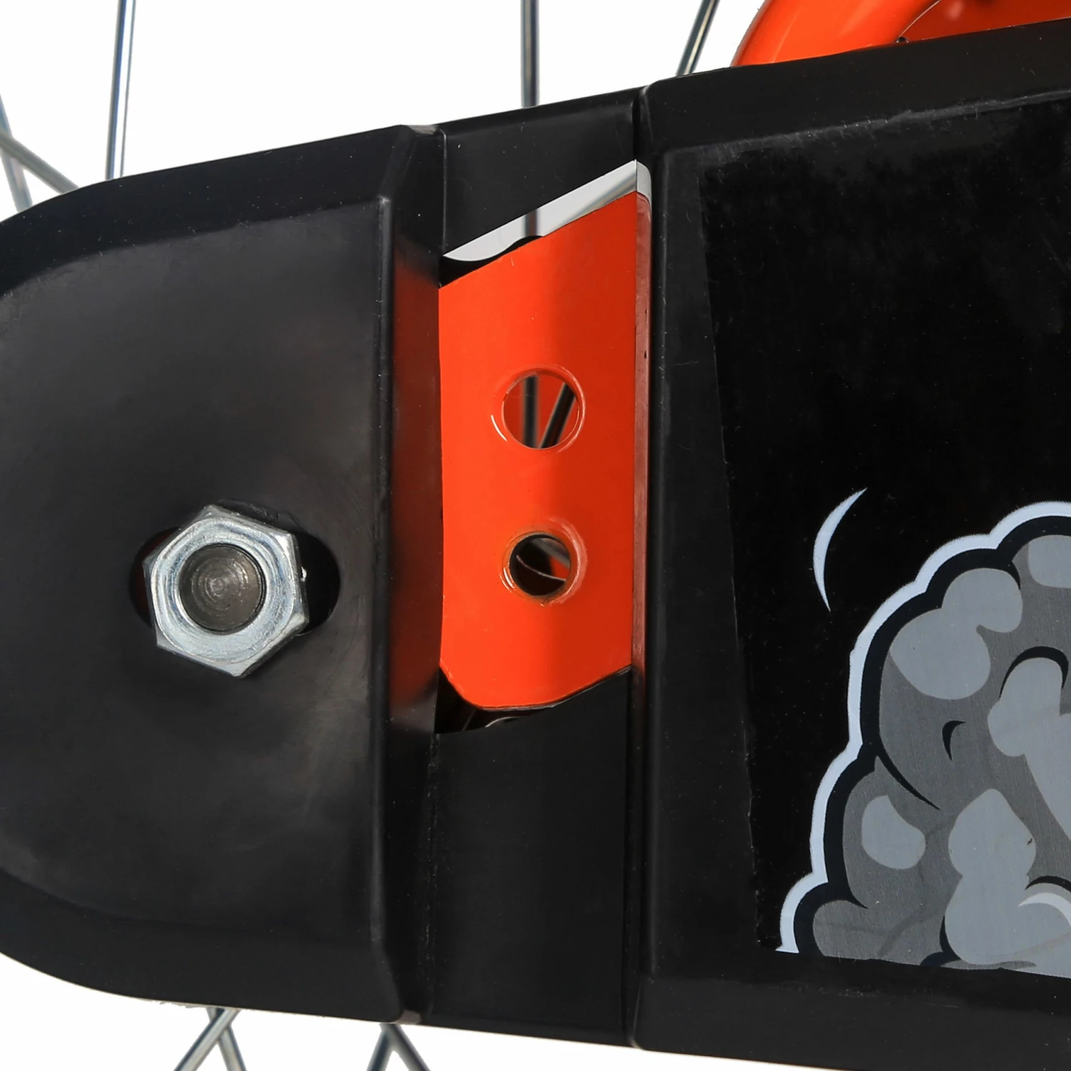 BTWIN 16" Robot ORANGE/DARK GREY 6 BTWIN 16" Robot ORANGE/DARK GREY - Image 6