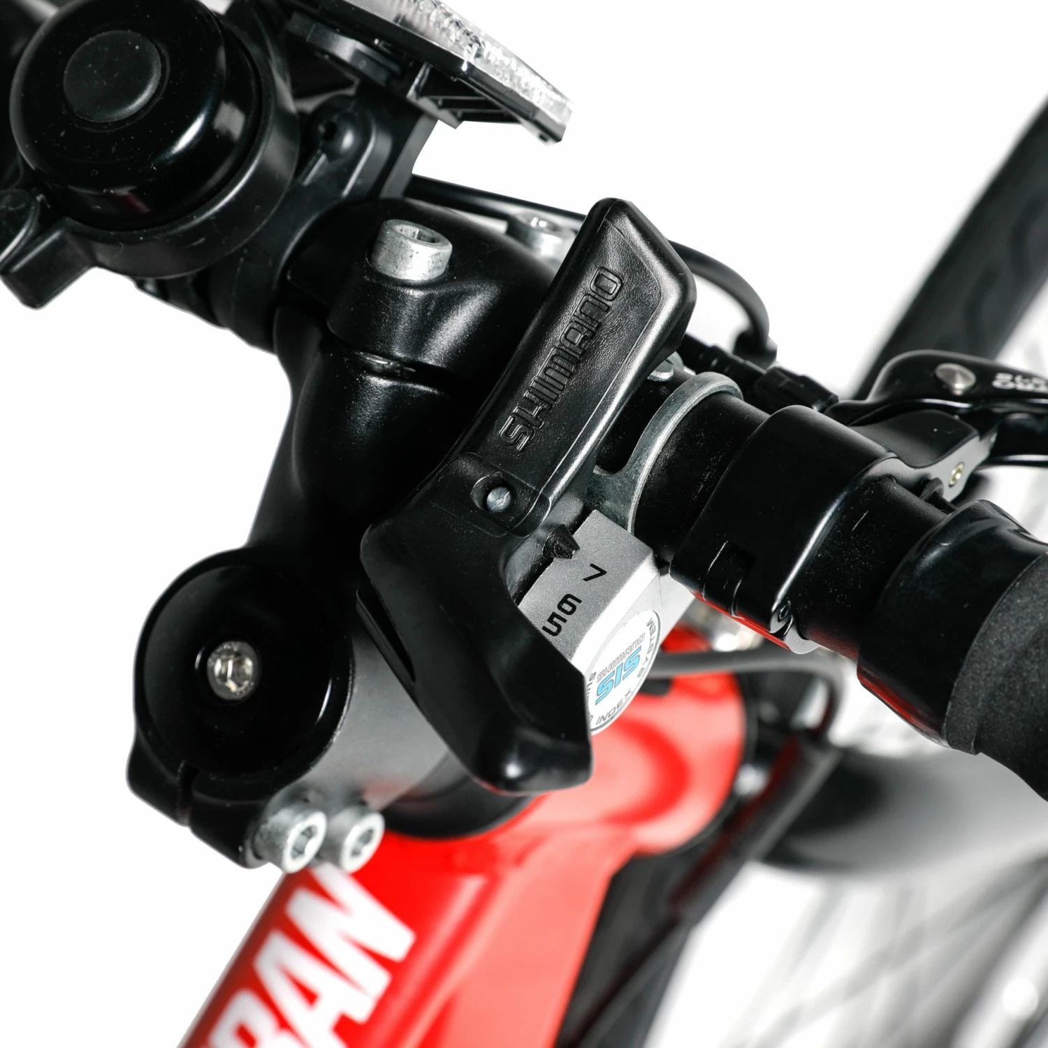 BTWIN 26" Junior Kids' Road Bike Bright red/BLACK 3 BTWIN 26" Junior Kids' Road Bike Bright red/BLACK - Image 3