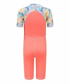NABAIJI Girl's Swimming Shorty Fluo peach/PINK -Artengo Kids Online Store kae318f1436528815ef91aae035b64733 scaled