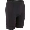 BTWIN KID'S CYCLING SHORTS BLACK