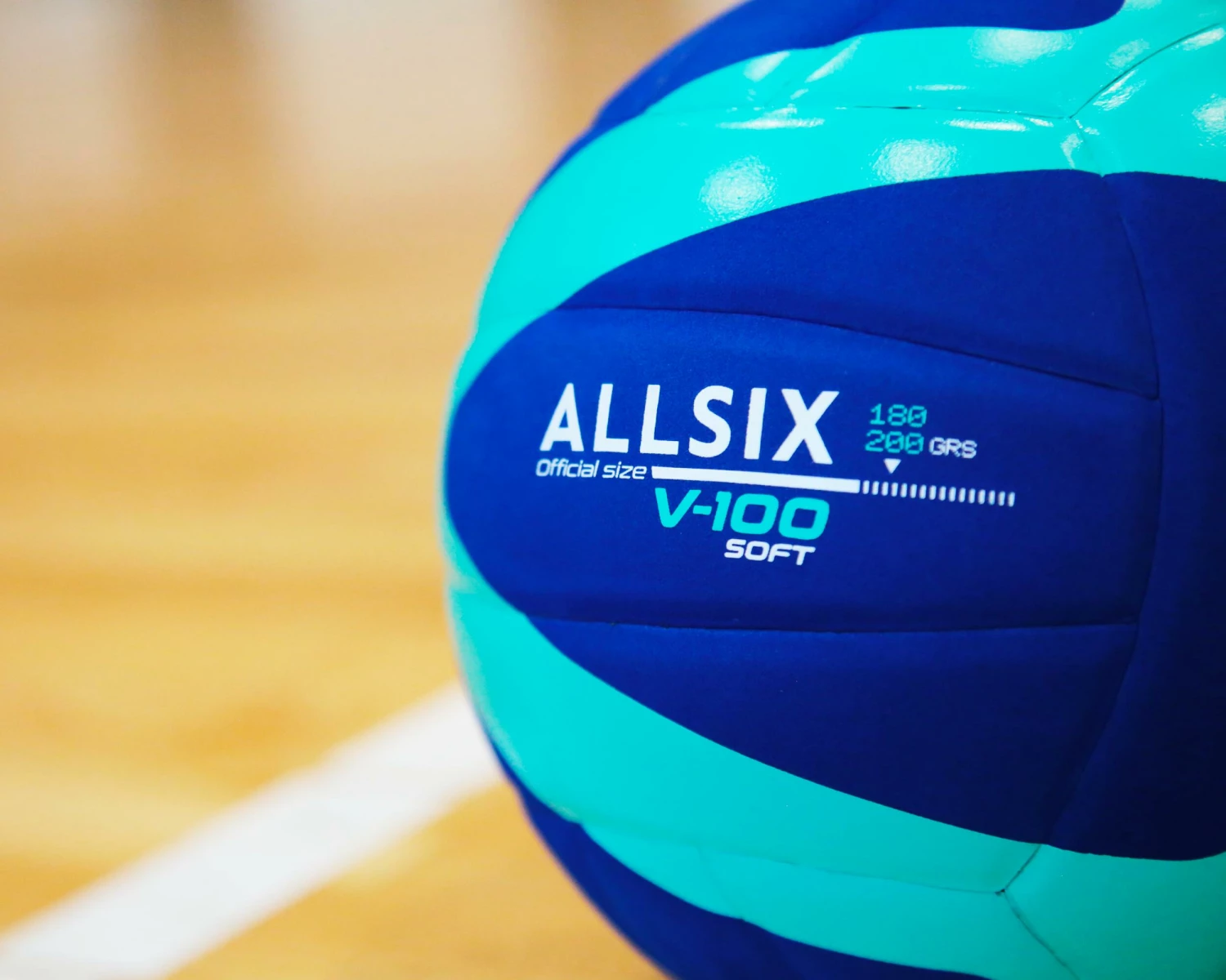 ALLSIX 180-200 g Volleyball for 4- to 5-Year-Olds V100 Soft 5 5 ALLSIX 180-200 g Volleyball for 4- to 5-Year-Olds V100 Soft 5 - Image 5