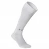 KIPSTA Kids' Football Socks F100 Snow white/Pewter