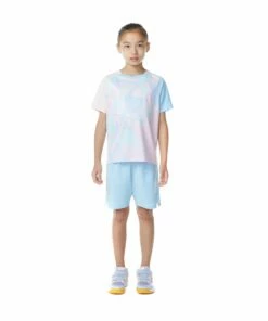 PERFLY BADMINTON JUNIOR T SHIRT 560 PINK Light sky blue/Candyfloss 23 PERFLY BADMINTON JUNIOR T SHIRT 560 PINK Light sky blue/Candyfloss -Artengo Kids Online Store kb3647a86899a31c4ce3e05954e80754c scaled