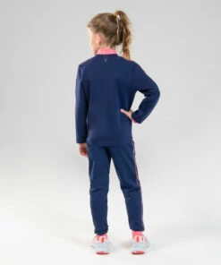 KALENJI Kids' Warm, Breathable Synthetic Zip-Up Sweatshirt S500 Galaxy blue/LIGHT PINK 18 KALENJI Kids' Warm, Breathable Synthetic Zip-Up Sweatshirt S500 Galaxy blue/LIGHT PINK -Artengo Kids Online Store kb410e430e31560ac143e96c7ffae0173 1