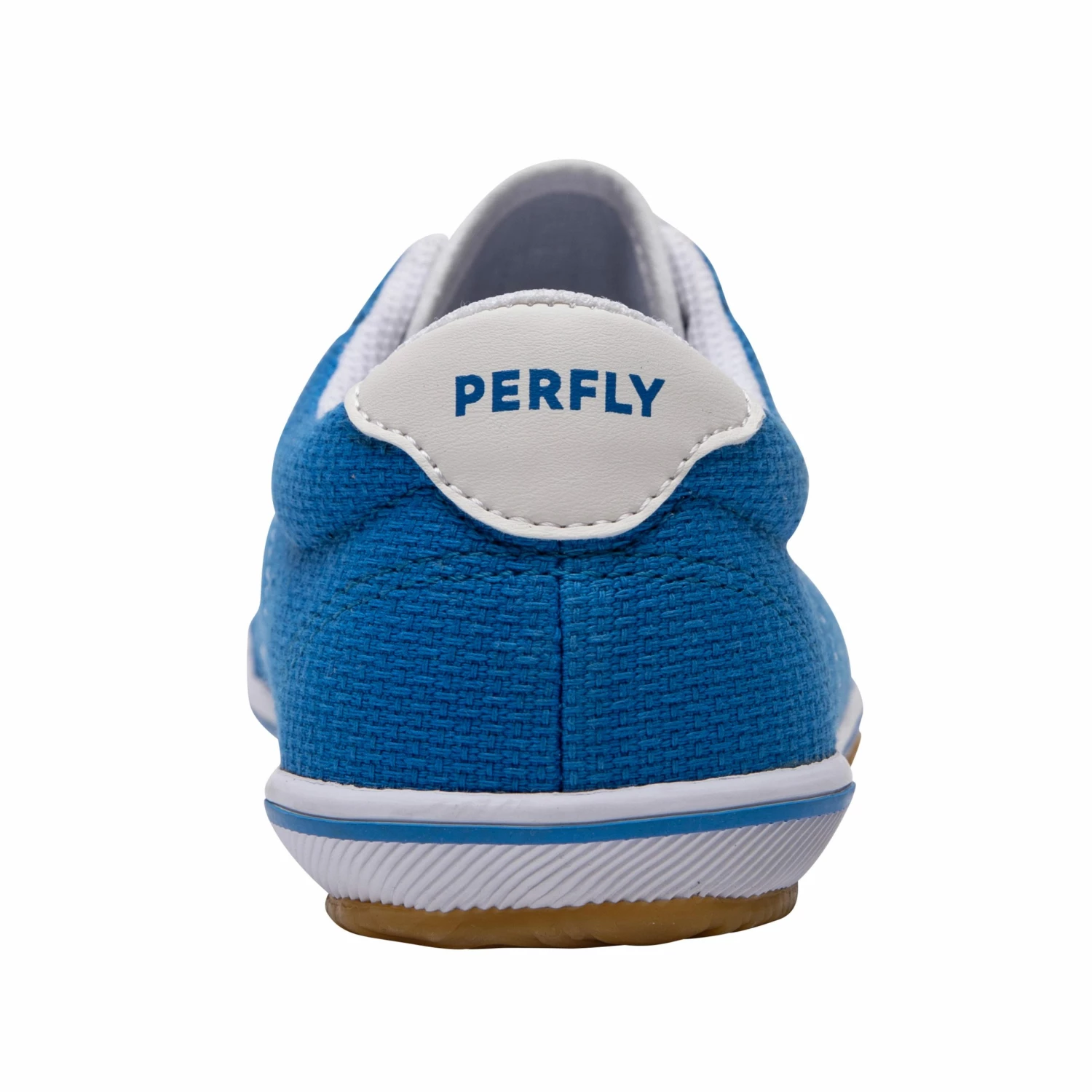 PERFLY JUNIOR BADMINTON SHOES BS 100 BLUE Electric blue/Snow white 4 PERFLY JUNIOR BADMINTON SHOES BS 100 BLUE Electric blue/Snow white - Image 4