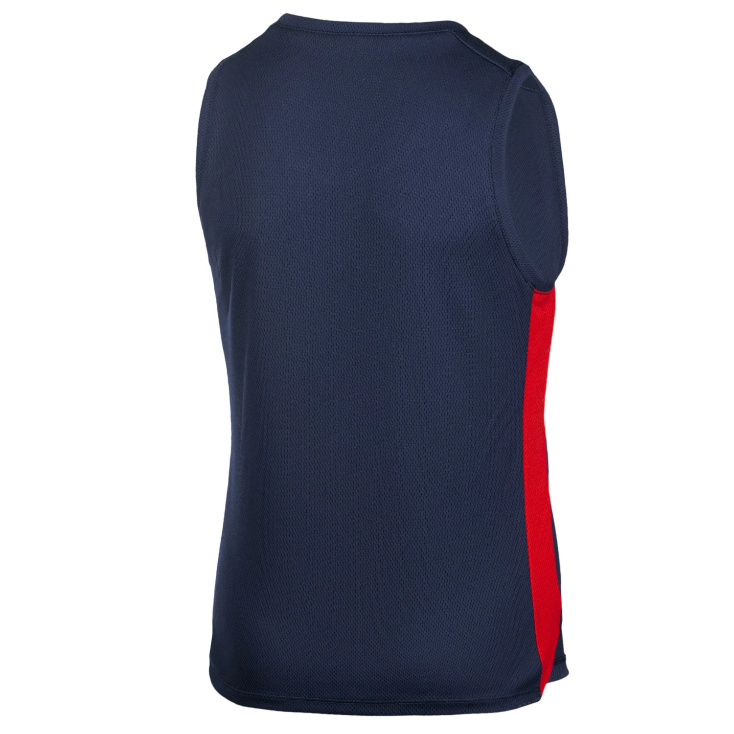 TARMAK Boys'/Girls' Sleeveless Basketball Jersey T500 RED 8 TARMAK Boys'/Girls' Sleeveless Basketball Jersey T500 RED - Image 8