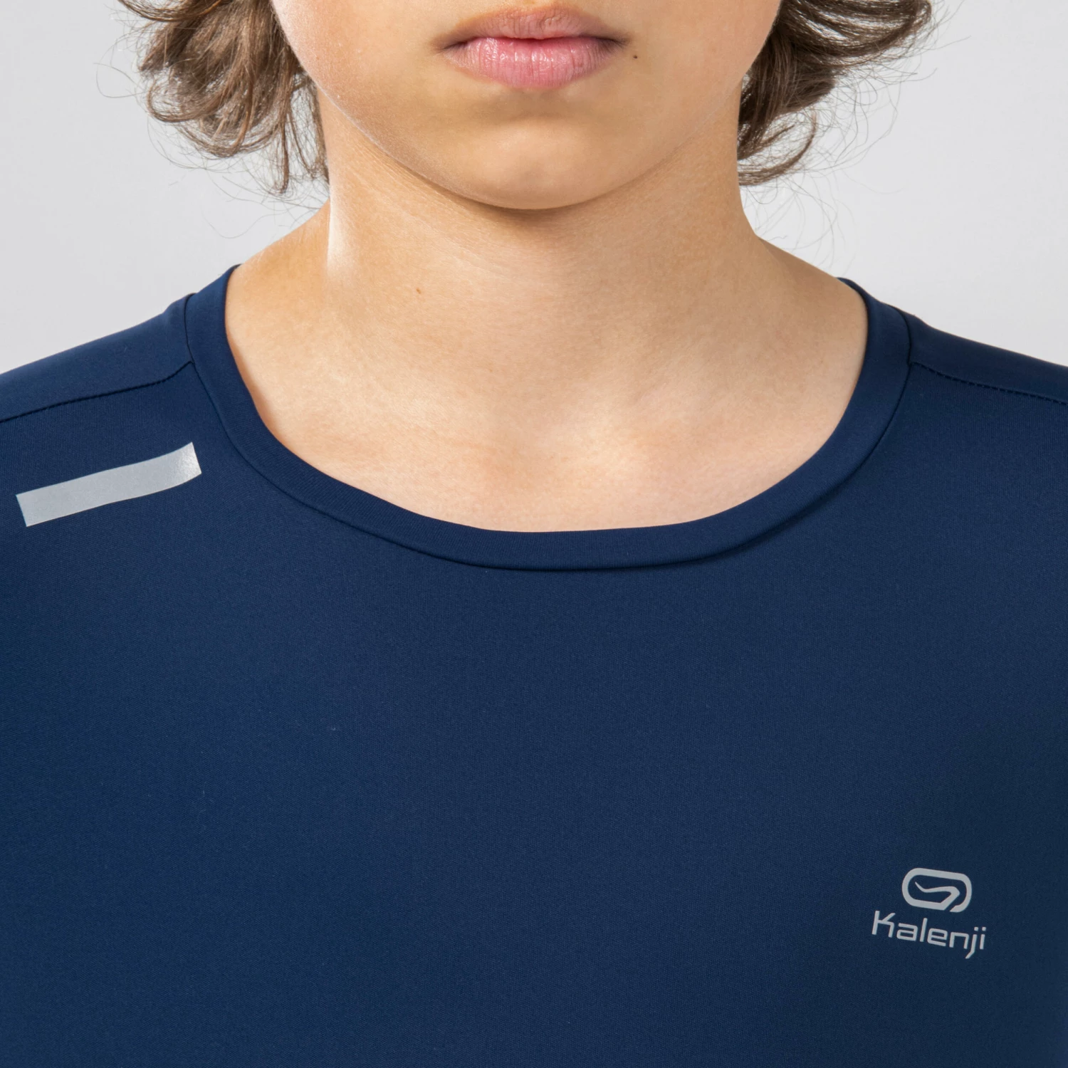 KALENJI AT 300 Kid's LS running T-shirt UV UPF 50+ LIGHT PINK 4 KALENJI AT 300 Kid's LS running T-shirt UV UPF 50+ LIGHT PINK - Image 4