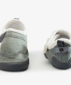 DOMYOS 550 Baby Light Lined Bootees Lunar grey/Snow white -Artengo Kids Online Store kbed3d97dab033884b3a6088427c93b71