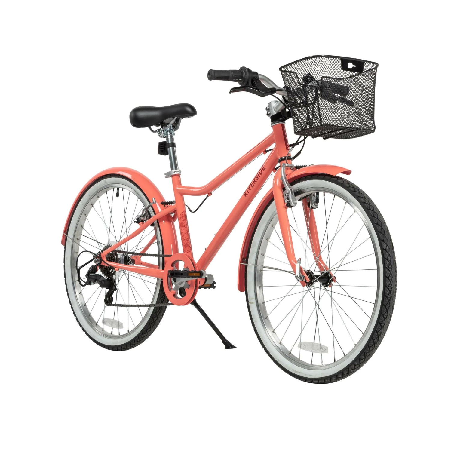 BTWIN RIVERSIDE 500 9-12ANS ROSE CN ORANGE 2 BTWIN RIVERSIDE 500 9-12ANS ROSE CN ORANGE - Image 2