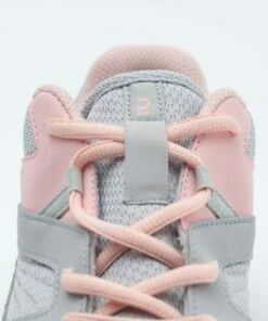 QUECHUA LACE-UP MOUNTAIN HIKING SHOES Pale grey/Desert rose -Artengo Kids Online Store kc50a4f409a8b17ba5ba71ed6872c9a91 scaled