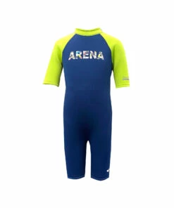 ARENA arena KIDS Swimwear SS THICK NEOPRENE SUIT Navy blue