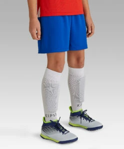 KIPSTA Kids' Football Shorts F100 Bright indigo 9 KIPSTA Kids' Football Shorts F100 Bright indigo -Artengo Kids Online Store kc639c64890e01dc1b844a5c967145839